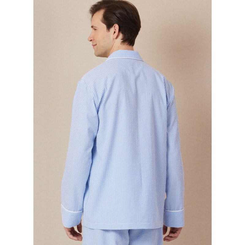 Patron Butterick  7030 A (5-16/32-50) - Chemises amples avec short et pantalon élastiqués