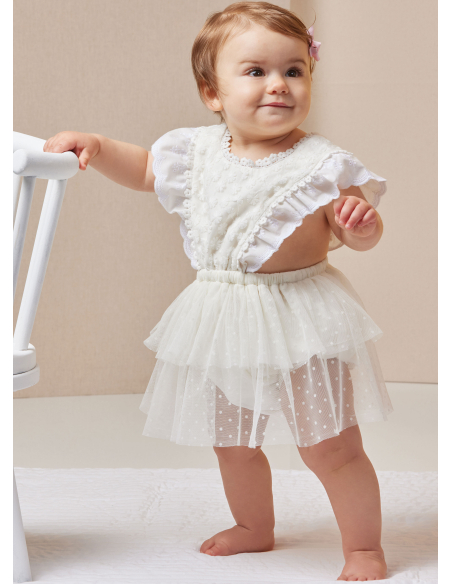 Patron Butterick  7031 A (1-18) - Barboteuses bébé avec nœud papillon assorti