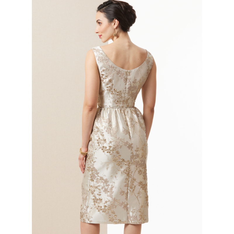 Patron Butterick 7035 R5 (42-50) - Ensemble robe fourreau vintage et veste assortie