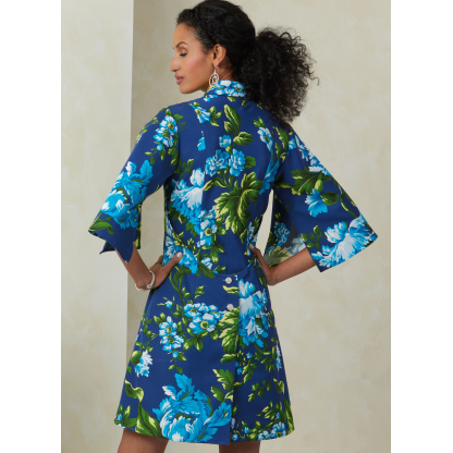 Patron Vogue 2083 B5 (36-44) - Combinaison, robe et ceinture-écharpe vintage années 1980 2