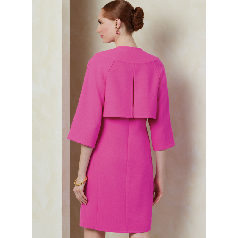 Patron Vogue 2085/P5 (40-48) - Robe ajustée et veste boléro