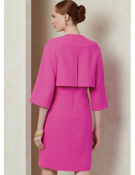 Patron Vogue 2085/P5 (40-48) - Robe ajustée et veste boléro