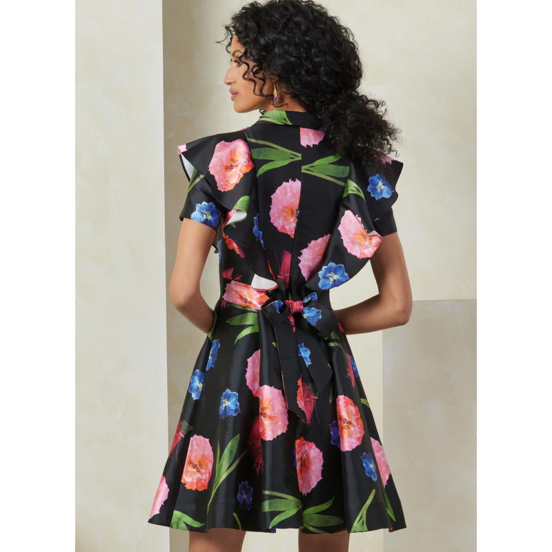 Patron Vogue 2087/H5 (34-42) - Robes à manches volantées pour occasions spéciales