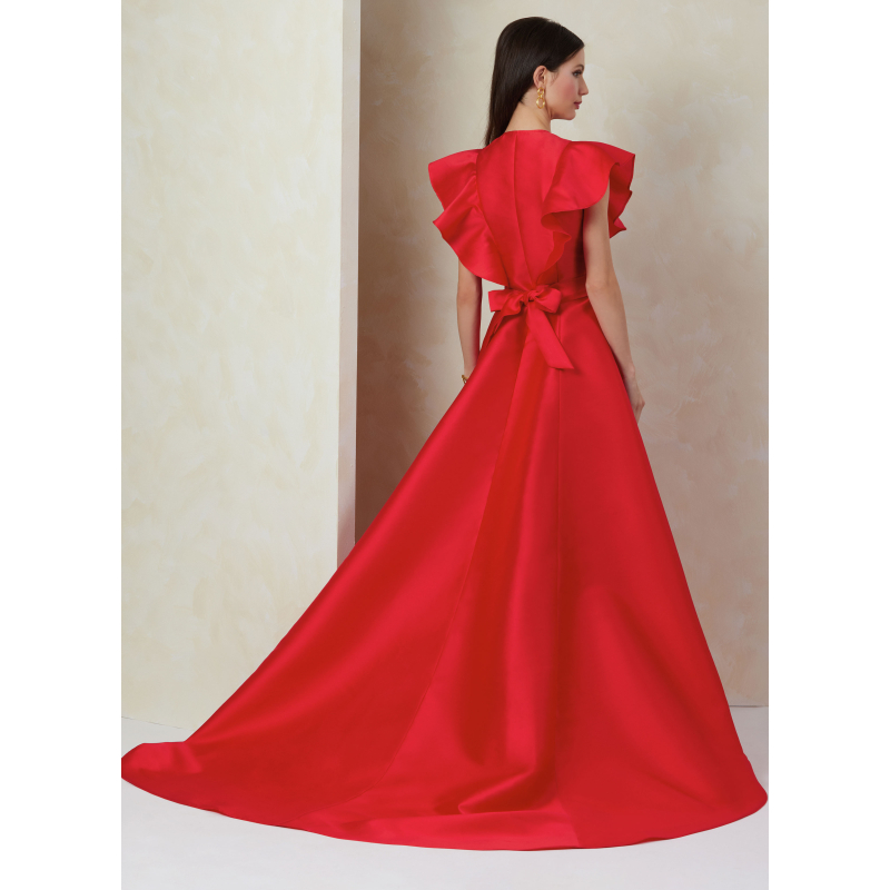 Patron Vogue 2087/U5 (44-52) - Robes à manches volantées pour occasions spéciales