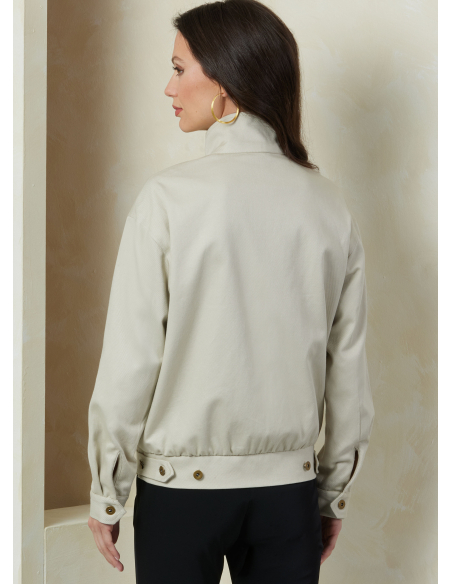 Patron Vogue 2093/B5 (36-44) - Vestes zippées à col droit et poches à rabats