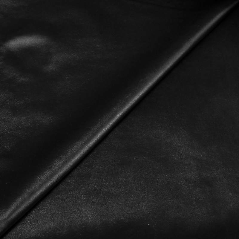 Simili cuir - Noir (Coupon de 2.20 mètres)
