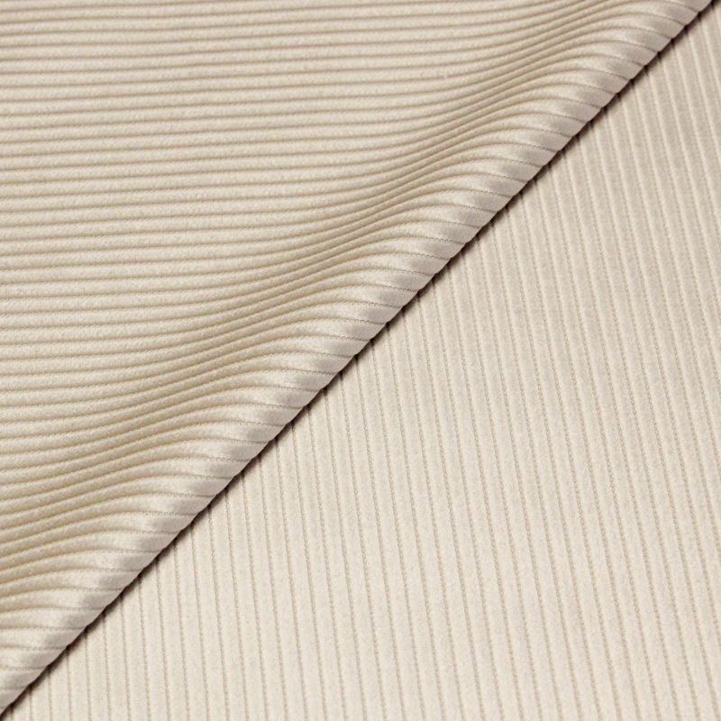 Velours côtelé Jumbo coton & modal - Beige