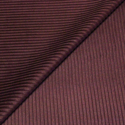 Velours côtelé Jumbo coton & modal - Bordeaux