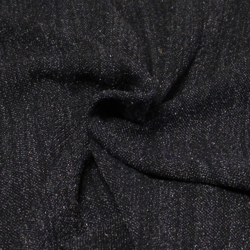 Crêpe - Marine & noir détail brillant