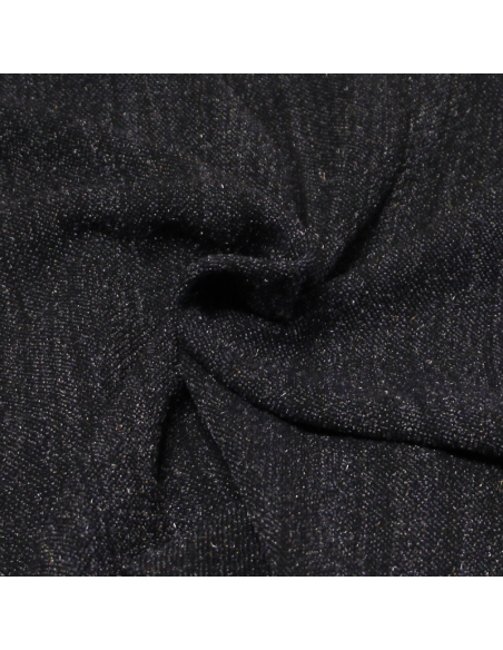Crêpe - Marine & noir détail brillant