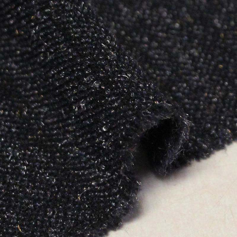 Crêpe - Marine & noir détail brillant