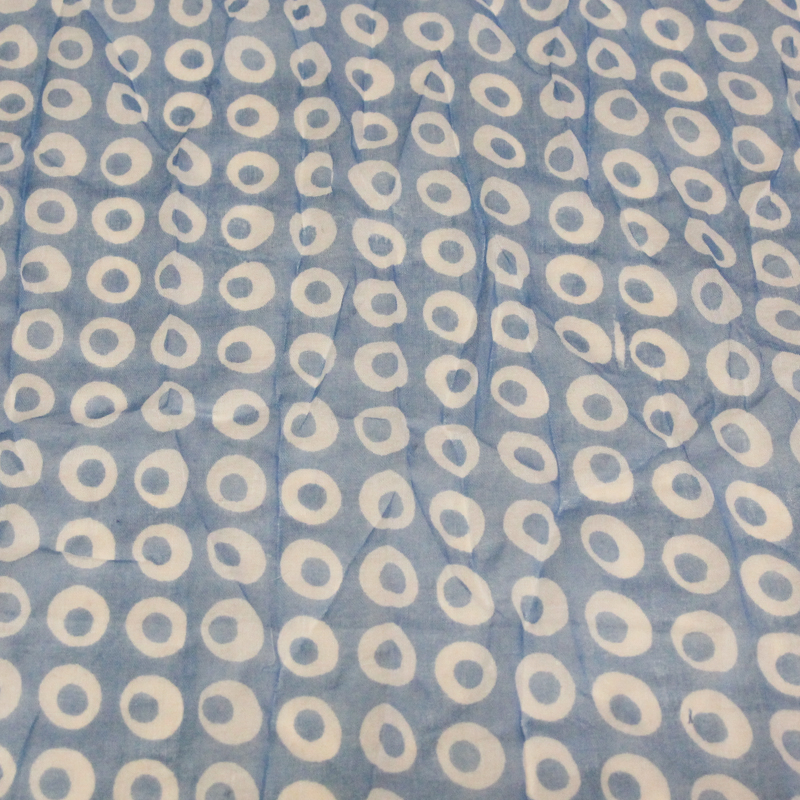 Étole 100% coton - Cercle difforme...