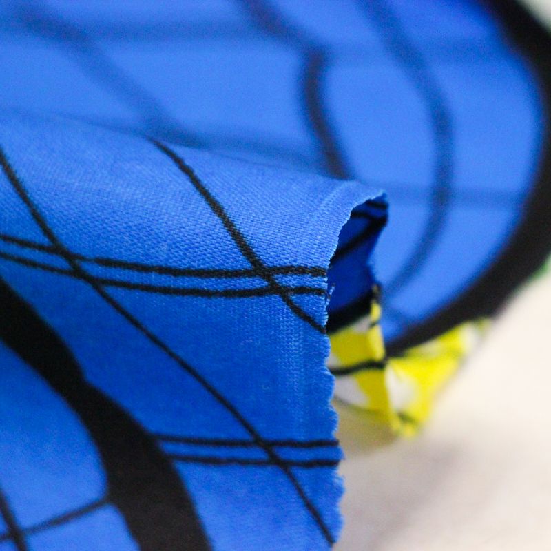 Tissu WAX 100% coton - Ondes solaires...