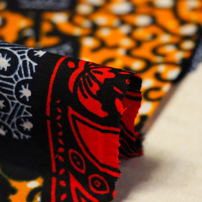 Tissu WAX 100% coton - Eclats royaux...