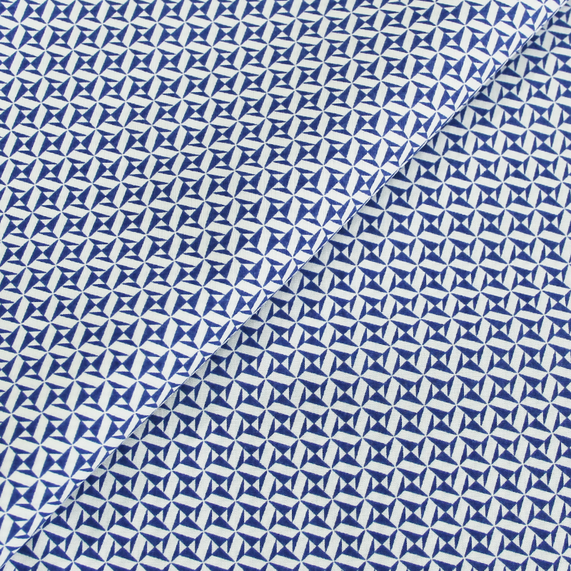Popeline 100% coton imprimée - Graphique Losanges
