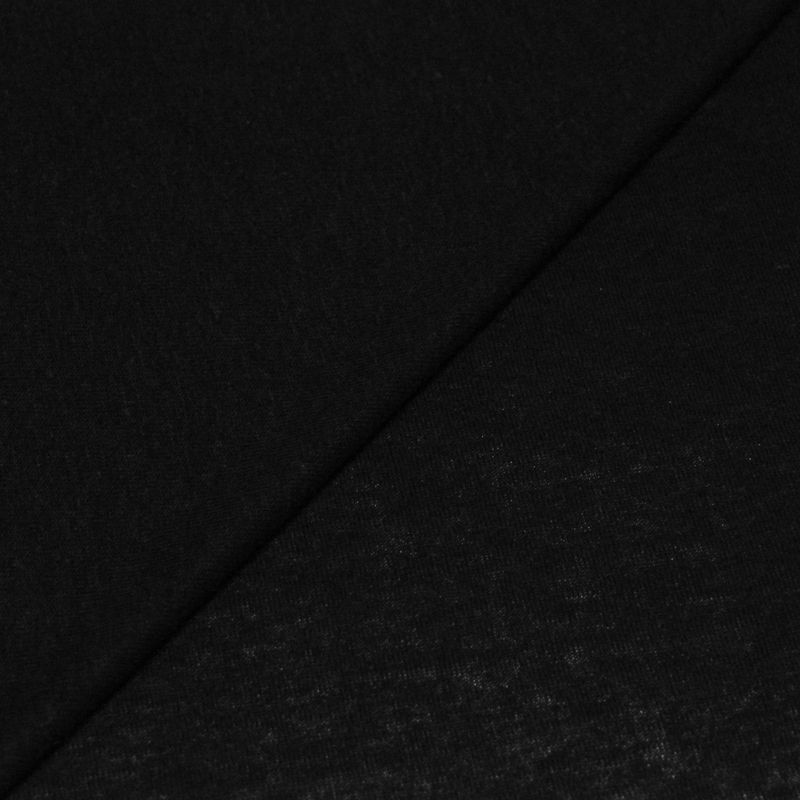 Jersey 100% lin - Noir