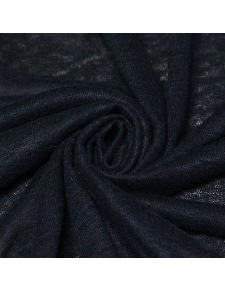 Jersey 100% lin - Marine