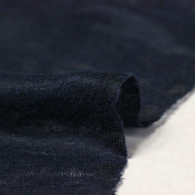 Jersey 100% lin - Marine