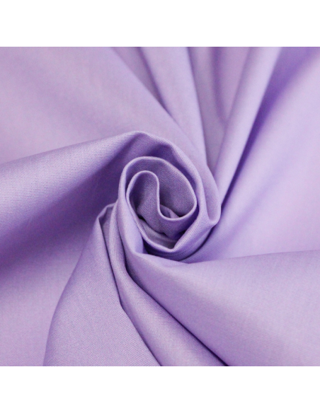 Popeline coton & élasthanne - Parme