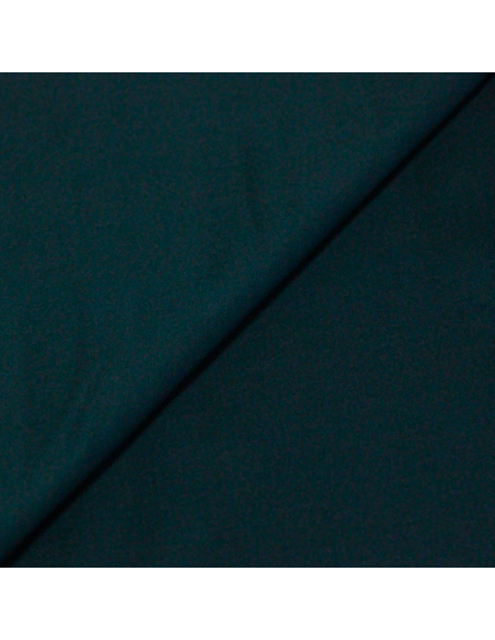 Popeline coton & élasthanne - Bleu canard