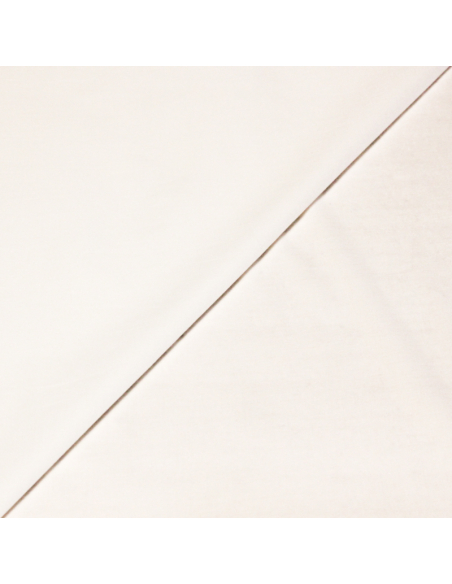 Popeline coton & élasthanne - Banc cassé