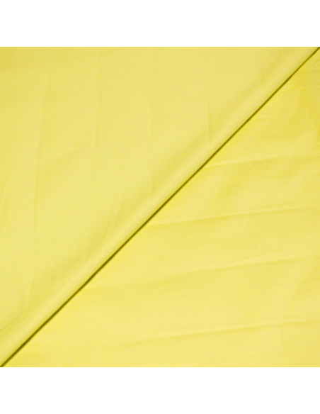 Popeline coton & élasthanne - Anis