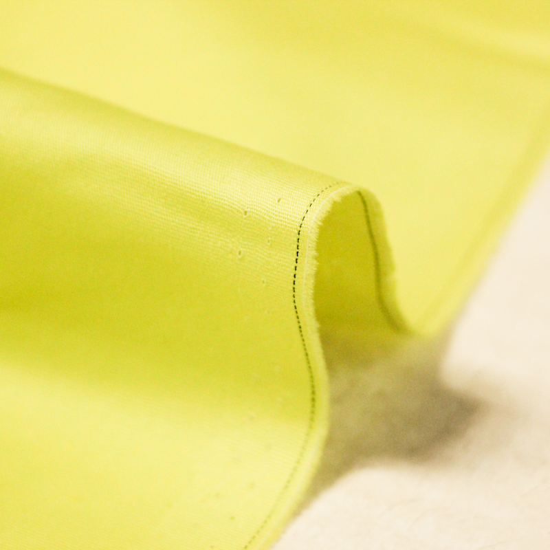 Popeline coton & élasthanne - Anis