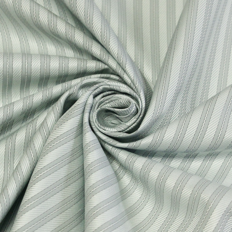 Popeline 100% coton peigné - Rayé...