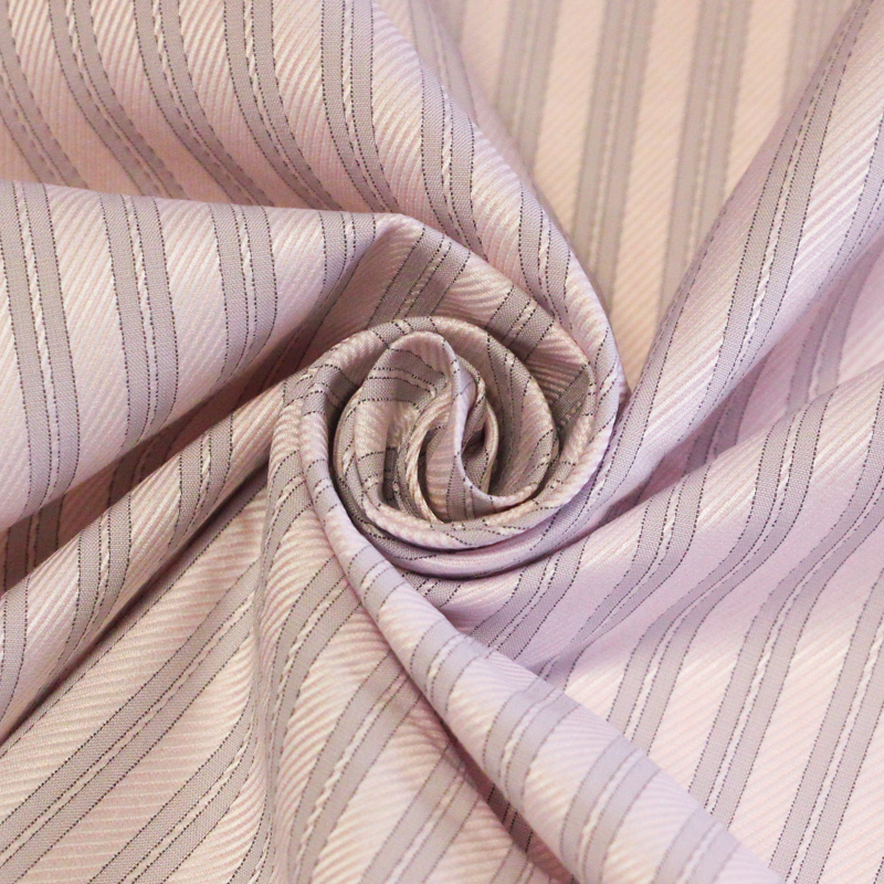 Popeline 100% coton peigné - Rayé...