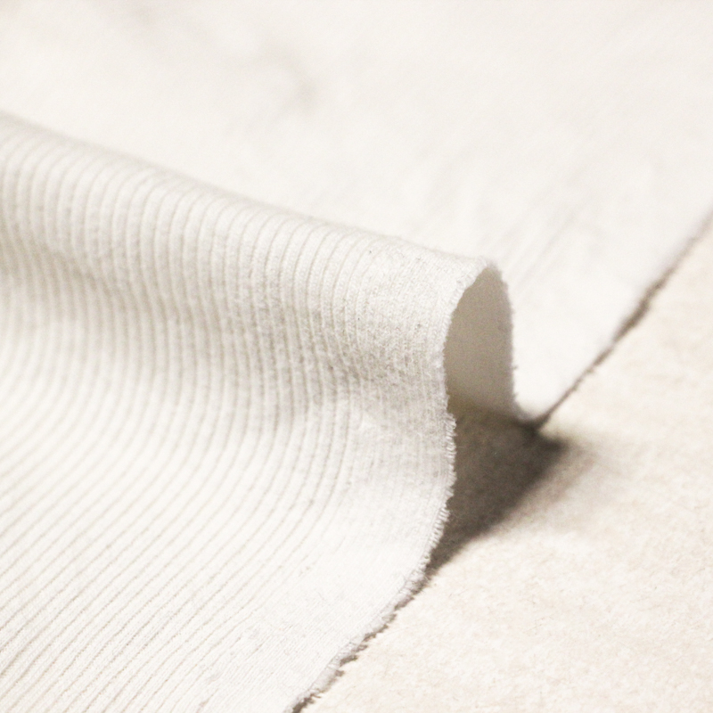 Jersey côtelé imprimé 100% coton -...