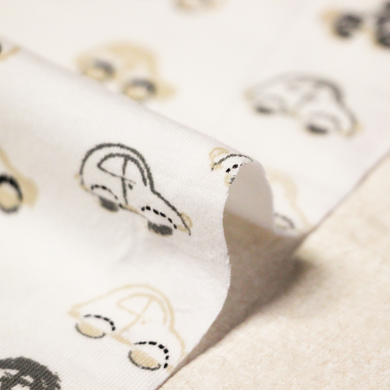 Jersey coton peigné & élasthanne -...