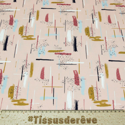 Jersey coton peigné &... 2