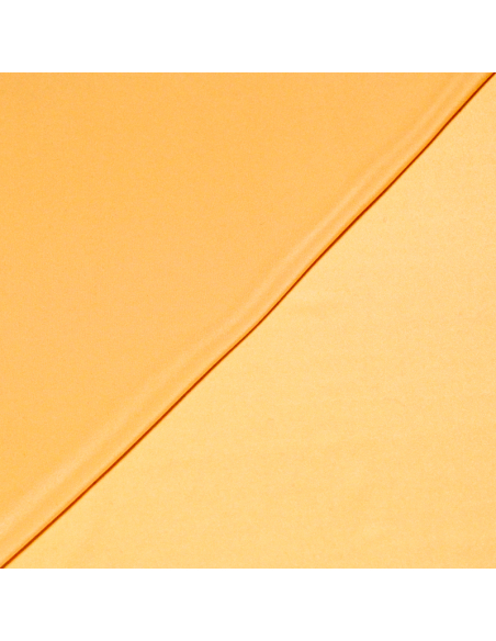 Crêpe de chine 100% soie - Orange pastel