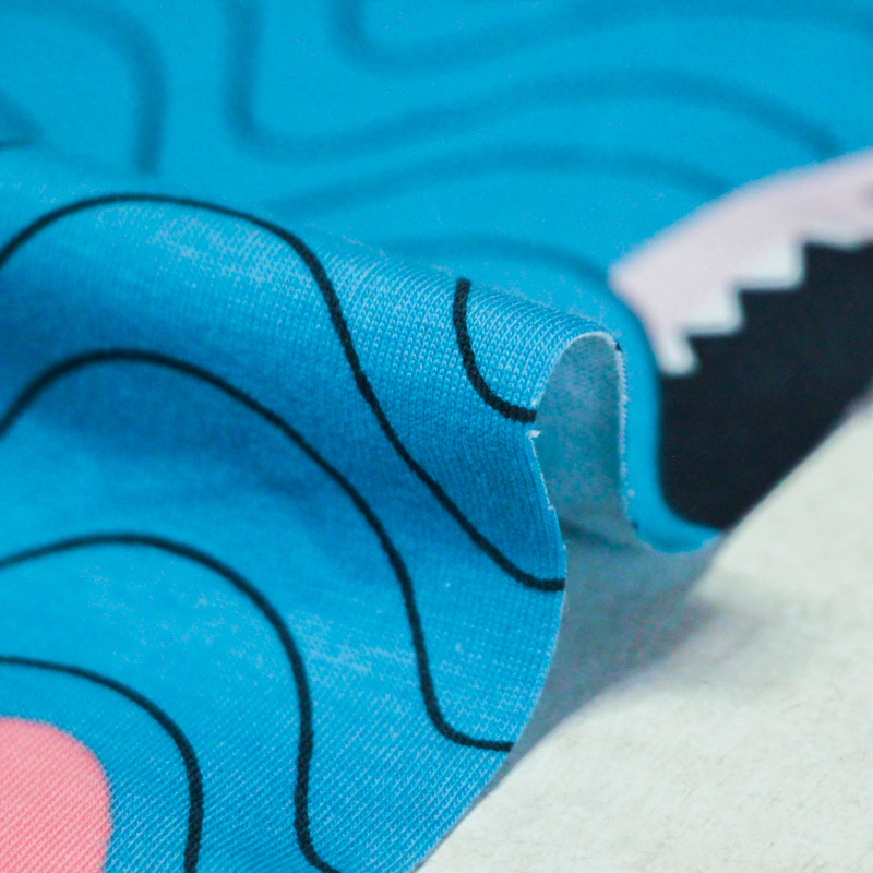 Jersey coton peigné & élasthanne -...