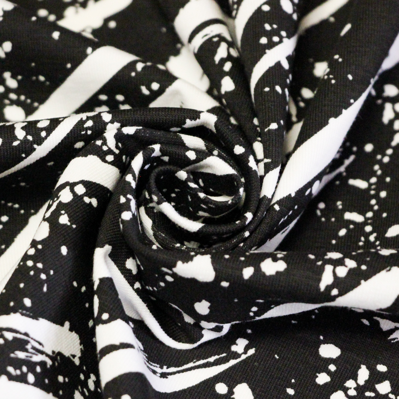 Jersey coton peigné & élasthanne –...