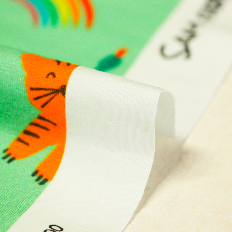 Jersey coton peigné & élasthanne –...