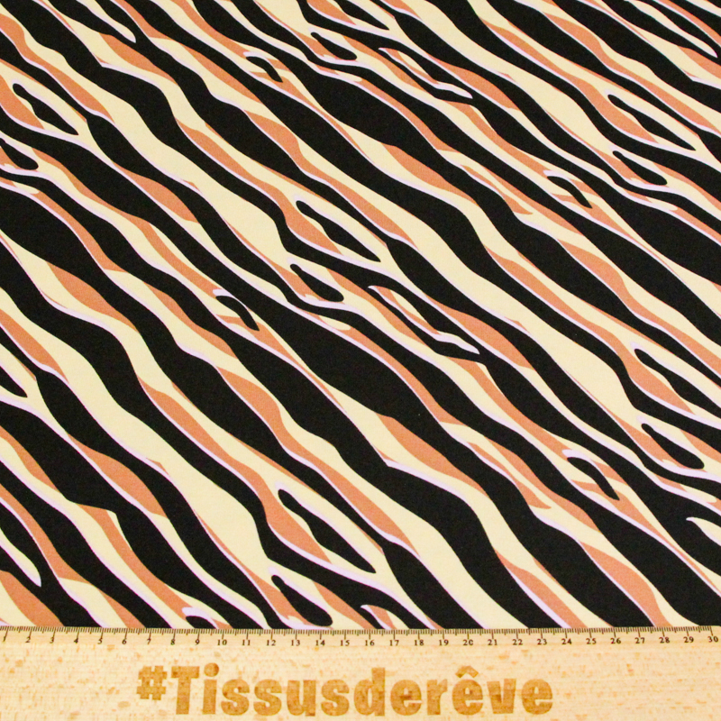 Jersey coton peigné & élasthanne –...