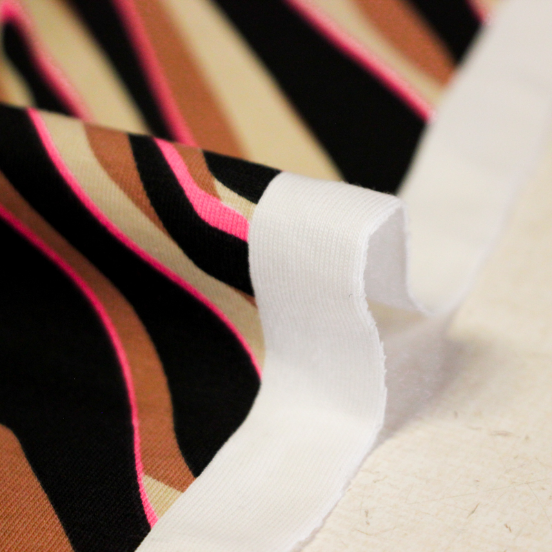 Jersey coton peigné & élasthanne –...