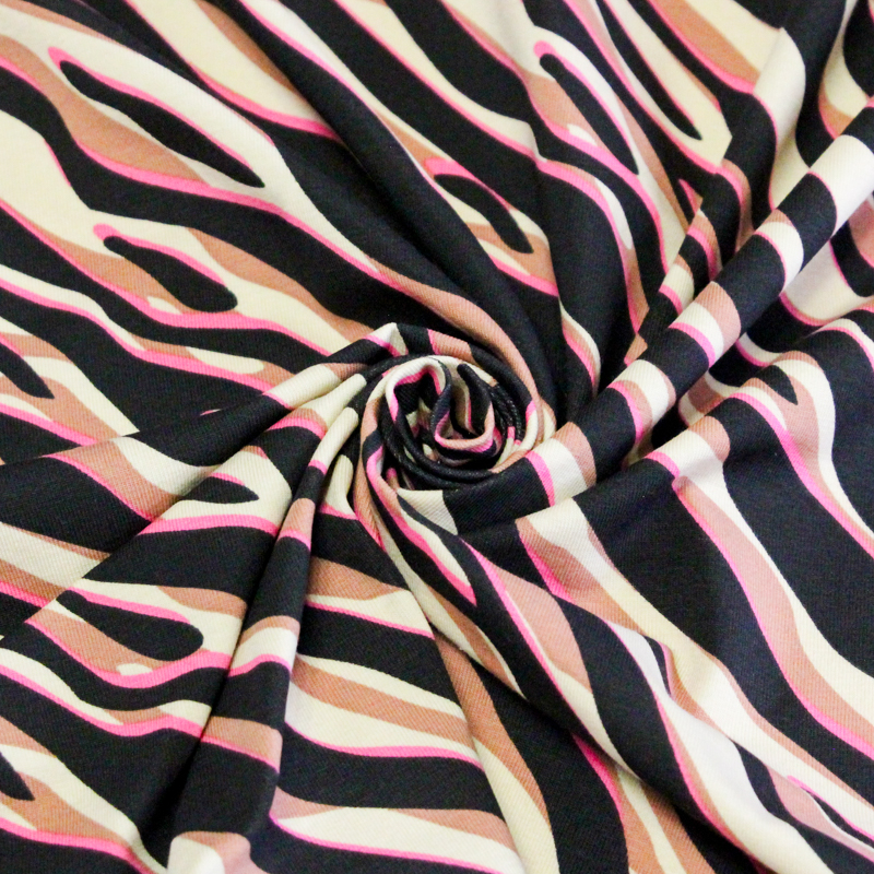 Jersey coton peigné & élasthanne –...