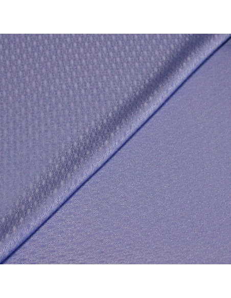 Satin 100% soie jacquard - Ill mauve
