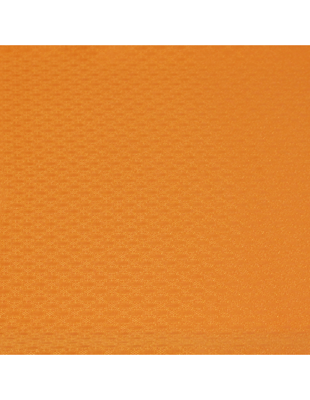Satin 100% soie jacquard - Ill orange clair