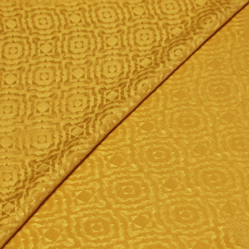 Satin 100% soie jacquard - Carré...
