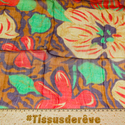 Carré mousseline 100% soie... 2