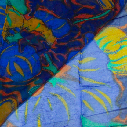 Carré mousseline 100% soie... 2