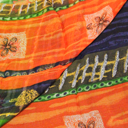 Carré mousseline 100% soie... 2