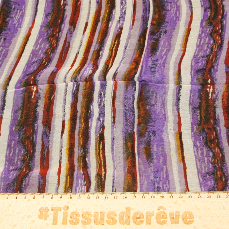 Carré mousseline 100% soie - Eclats...