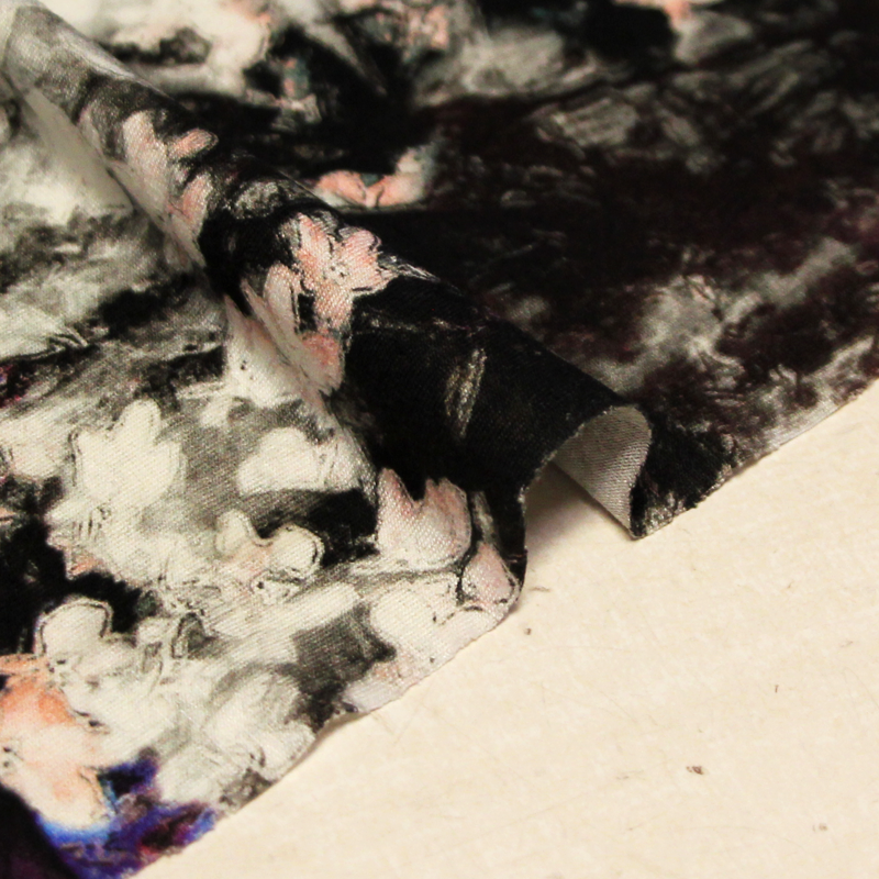 Jersey viscose & élasthanne - Forêt...