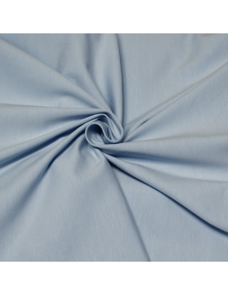 Jersey coton & élasthanne - Ciel