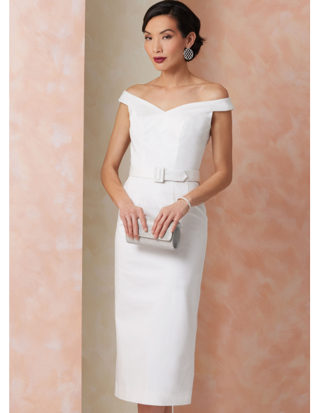 Patron Vogue 2105/D5 (32-40) - Robe fourreau épaules dénudées et ceinture