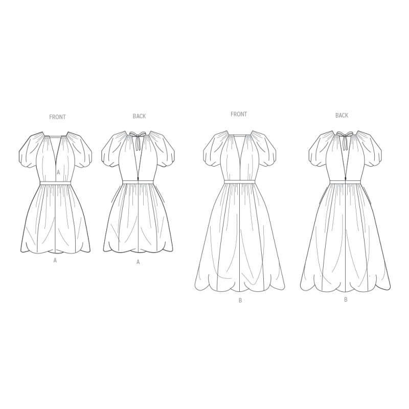 Patron Vogue 2106/U5 (44-52) - Robe...